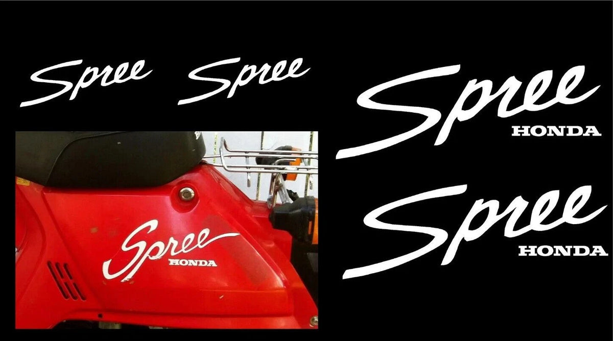 1985 to 1987 Honda Spree decal kit