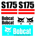 7PC Kit fits Bobcat S175 Skid Steer Set Vinyl Decal Graphics Sticker -