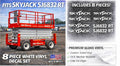 Fits Skyjack SJ6832 RT Scissor Lift Replacement Decal Kit Lift 8 Pieces